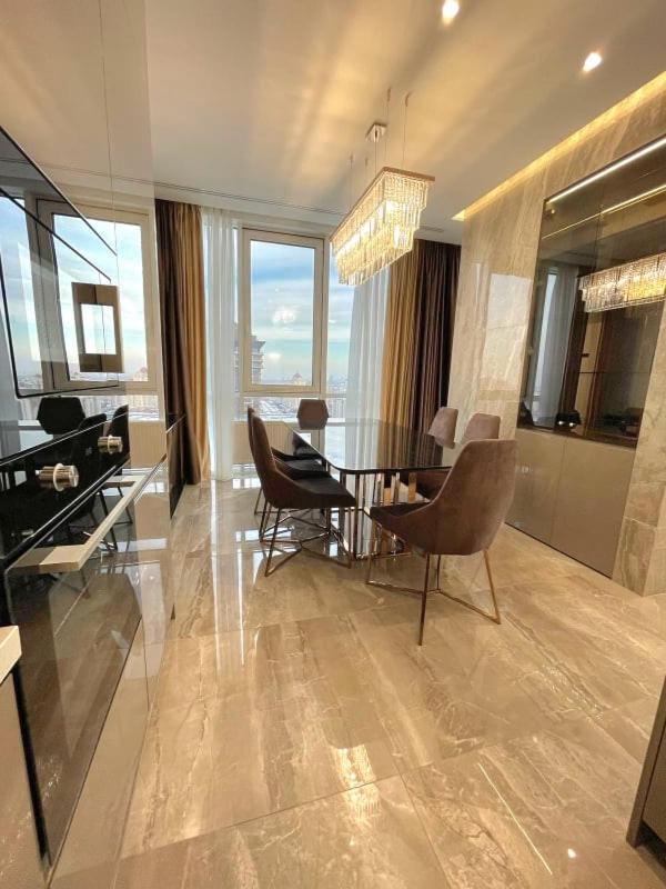 Vip Apartment 120M2 With Panoramic Windows, 22 Floor. Obolon Киев Экстерьер фото