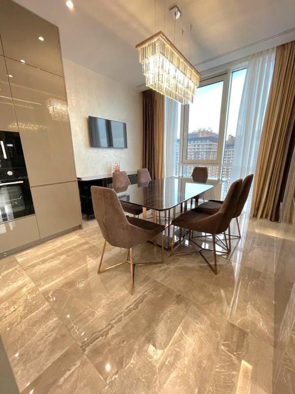 Vip Apartment 120M2 With Panoramic Windows, 22 Floor. Obolon Киев Экстерьер фото